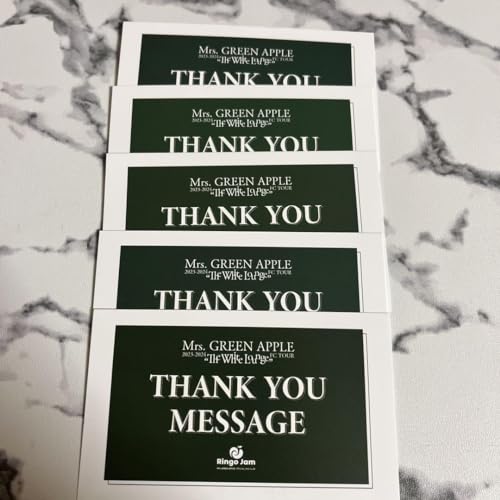 Mrs. GREEN APPLE メッセージカード3枚 41+JU9ePYZL.jpg